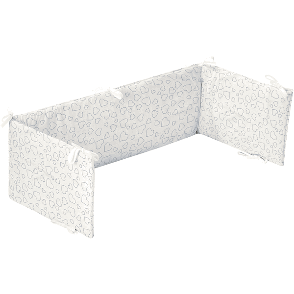 Alvi ® Cuna Colecho Para Boxspring Set Completo Heart White 4 Alvi ® Cuna Colecho Para Boxspring Set Completo Heart White - Imagen 2