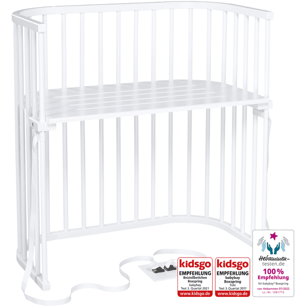 Babybay Boxspring Cama Supletoria Blanco Con Colchón Class Ic Cotton Soft 7 Babybay Boxspring Cama Supletoria Blanco Con Colchón Class Ic Cotton Soft - Imagen 5