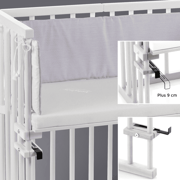 Babybay Capazo Midi Blanco Con Colchón Calssic Cotton Soft 6 Babybay Capazo Midi Blanco Con Colchón Calssic Cotton Soft - Imagen 4