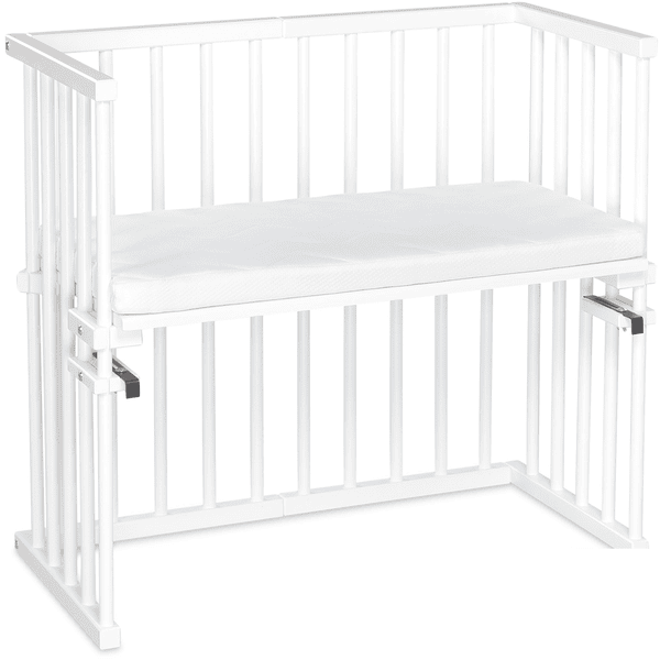 Babybay Capazo Midi Blanco Con Colchón Calssic Cotton Soft 3 Babybay Capazo Midi Blanco Con Colchón Calssic Cotton Soft