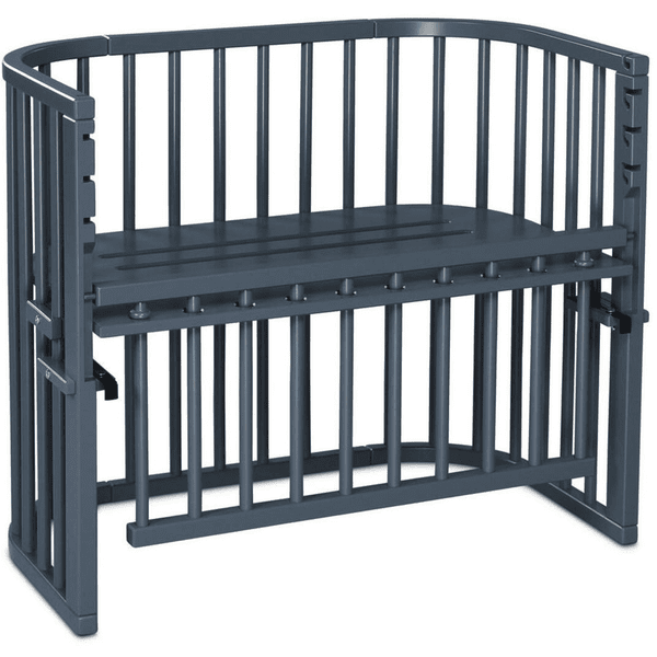 Babybay Cuna Colecho Maxi Comfort Plus Lacado Gris Pizarra 3 Babybay Cuna Colecho Maxi Comfort Plus Lacado Gris Pizarra