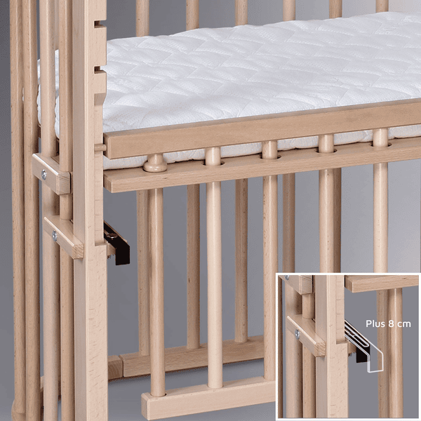 Babybay Cuna Colecho MaxiComfort Plus Lacado Madera 4 Babybay Cuna Colecho MaxiComfort Plus Lacado Madera - Imagen 2