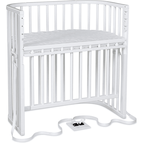 Babybay Somier Comfort Plus Cama Supletoria Blanco Con Colchón Class Ic Cotton Soft 3 Babybay Somier Comfort Plus Cama Supletoria Blanco Con Colchón Class Ic Cotton Soft