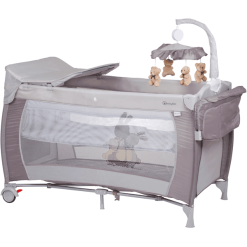 BabyGO Cuna De Viaje Sleeper Delux - Beige