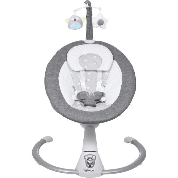 BabyGO Hamaca Homey Grey 4 BabyGO Hamaca Homey Grey - Imagen 2
