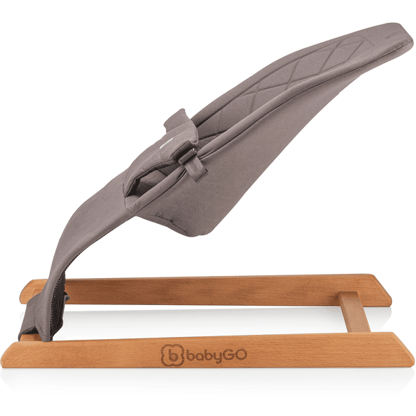 BabyGO Hamaca Infantil Skippy Grey 4 BabyGO Hamaca Infantil Skippy Grey - Imagen 2