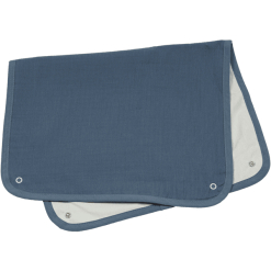 Bebes Collection Be Be 's Collection Funda Cambiador Muselina Azul Oscuro 36 X 55 Cm -Muebles comercio be be s collection funda cambiador muselina azul oscuro 36 x 55 cm a326032 2