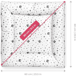 Bianconiglio Kids® Bianconiglio Kids ® Cambiador FLAFFI Blanco/gris 60 X 60 Cm -Muebles comercio bianconiglio kids cambiador flaffi blanco gris 60 x 60 cm a351594 2