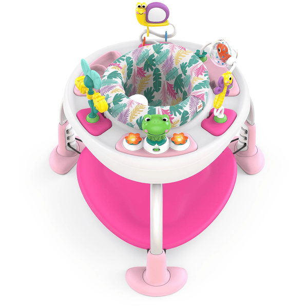 Bright Starts Bright Starts Bounce Bounce Baby™ Trampolín Y Mesa Juguete 2 En 1 Rosa 5 Bright Starts Bright Starts Bounce Bounce Baby™ Trampolín Y Mesa Juguete 2 En 1 Rosa - Imagen 3