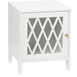 Cam Cam Copenhagen Mesita De Noche Harlequin Blanca