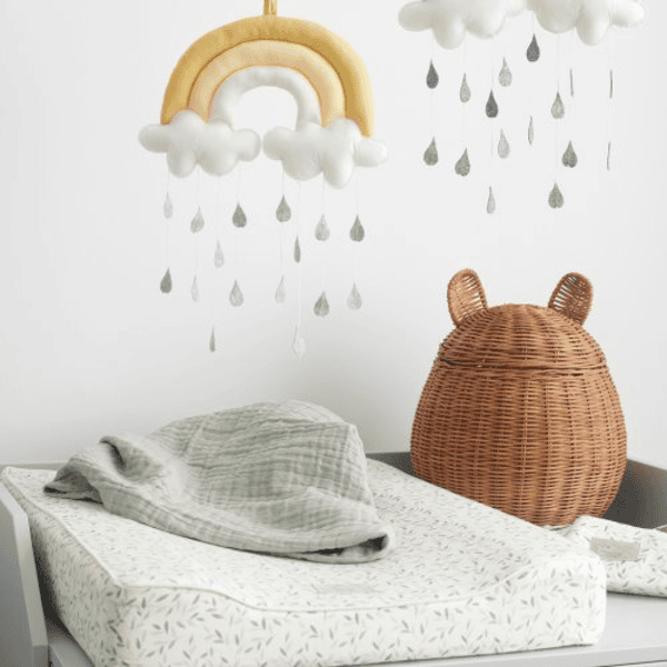 Cam Cam Copenhagen Cam Cam® COPENHAGUEN Cambiador Green Leaves 4 Cam Cam Copenhagen Cam Cam® COPENHAGUEN Cambiador Green Leaves - Imagen 2