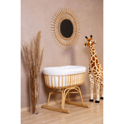 Childhome CHILD HOME Cuna De Ratán Con Funda De Jersey, Colchón Y Nido -Muebles comercio child home cuna de ratan con funda de jersey colchon y nido a326038 4