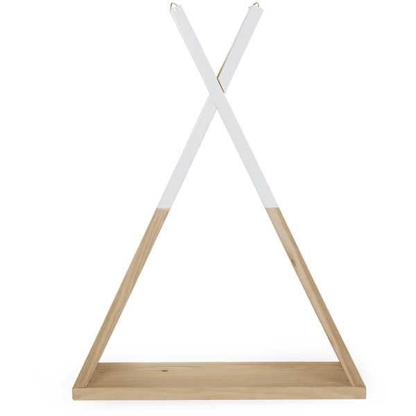 Childhome CHILD HOME Estantería De Pared Tipi Nature-blanco 4 Childhome CHILD HOME Estantería De Pared Tipi Nature-blanco - Imagen 2