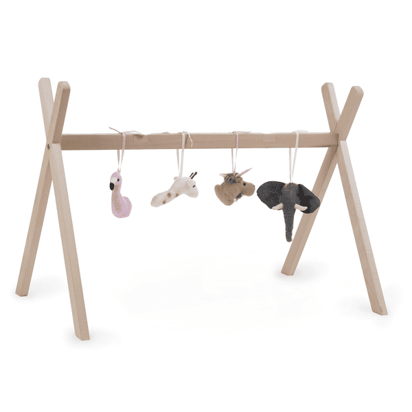 Childhome CHILD HOME Soporte Tipi Para Moisés + Gimnasio Para Bebés Natural 6 Childhome CHILD HOME Soporte Tipi Para Moisés + Gimnasio Para Bebés Natural - Imagen 4