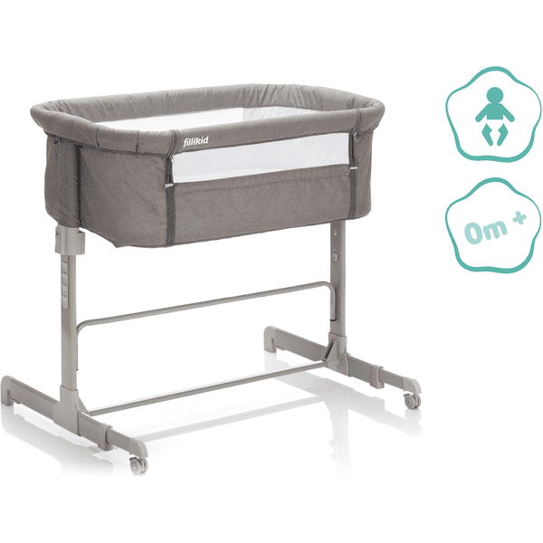 Fillikid Cuna Colecho Gris 4 Fillikid Cuna Colecho Gris - Imagen 2