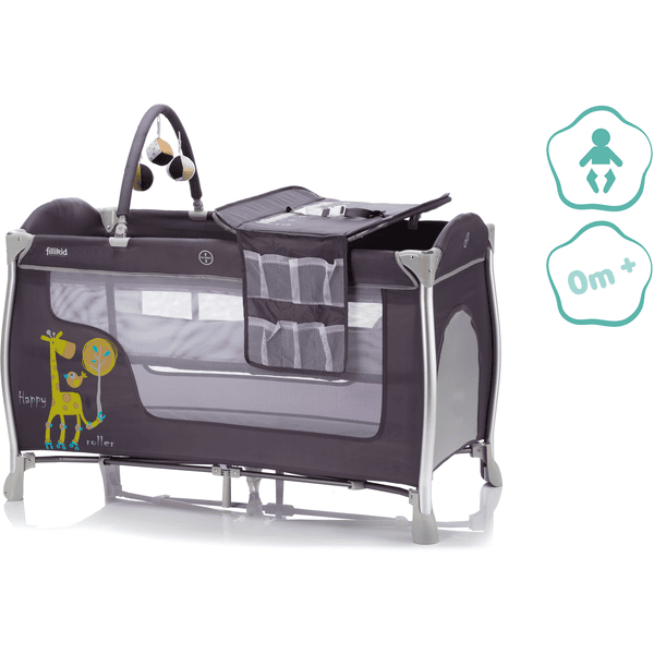 Fillikid Cuna De Viaje ALU Mailand Gris 4 Fillikid Cuna De Viaje ALU Mailand Gris - Imagen 2