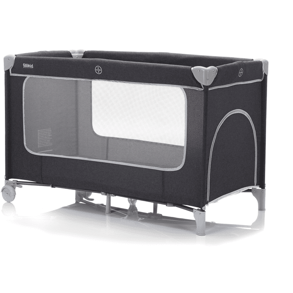 Fillikid Cuna De Viaje Paris Con Colchón Confort Gris Oscuro Melange 3 Fillikid Cuna De Viaje Paris Con Colchón Confort Gris Oscuro Melange