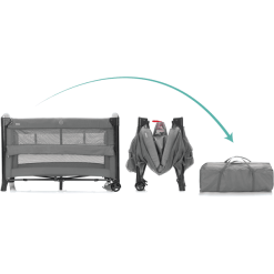 Fillikid Cuna De Viaje Zurich Gris 9 Fillikid Cuna De Viaje Zurich Gris -Muebles comercio fillikid cuna de viaje zurich gris a291198 2