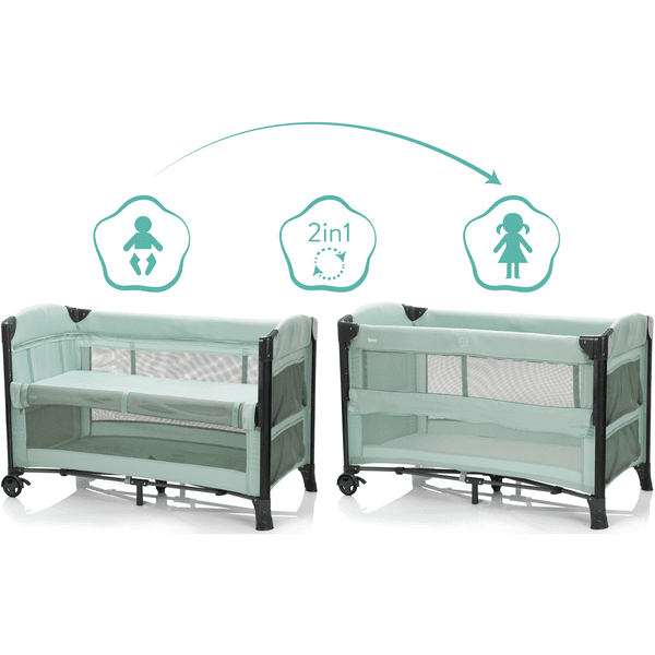 Fillikid Cuna De Viaje Zurich Mint 4 Fillikid Cuna De Viaje Zurich Mint - Imagen 2