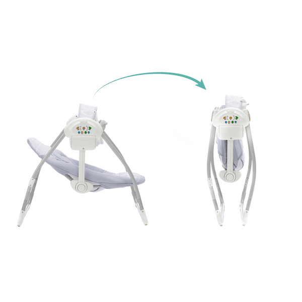 Fillikid Hamaca Flippi Gris Geométrico 5 Fillikid Hamaca Flippi Gris Geométrico - Imagen 3