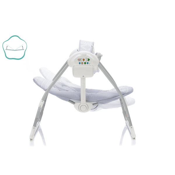 Fillikid Hamaca Flippi Gris Geométrico 7 Fillikid Hamaca Flippi Gris Geométrico - Imagen 5