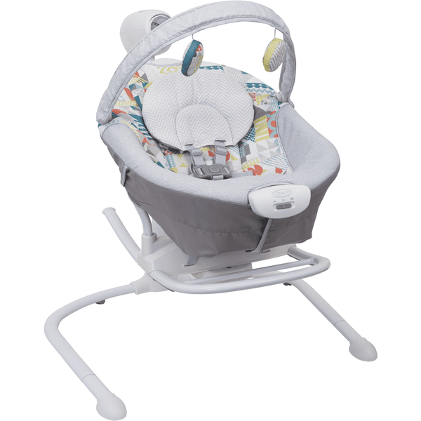 Graco ® Columpio De Bebé Duet Sway Patchwork 3 Graco ® Columpio De Bebé Duet Sway Patchwork