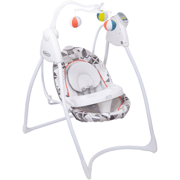 Graco Columpio Lovin Hug Patchwork Grey 3 Graco Columpio Lovin Hug Patchwork Grey