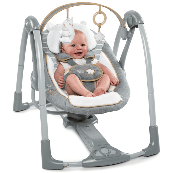 Ingenuity Asiento Portátil Para Hamaca De Bebé Swing 'n Go Bella Teddy 4 Ingenuity Asiento Portátil Para Hamaca De Bebé Swing 'n Go Bella Teddy - Imagen 2
