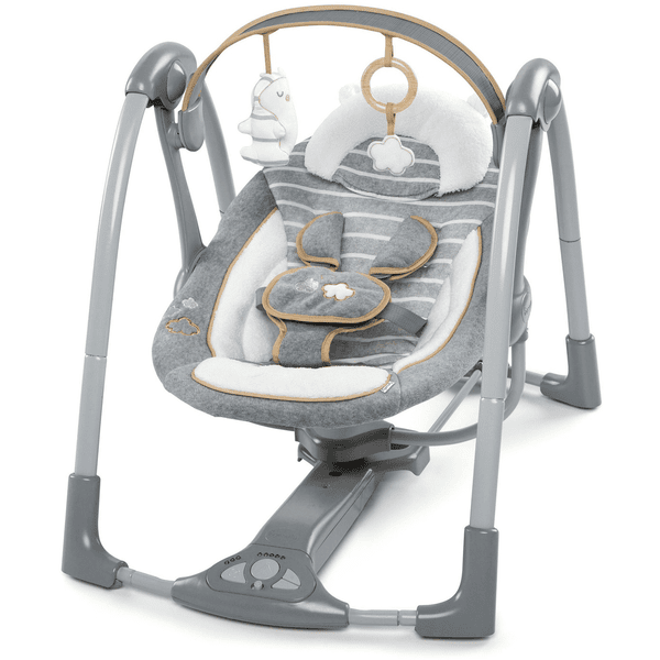 Ingenuity Asiento Portátil Para Hamaca De Bebé Swing 'n Go Bella Teddy 3 Ingenuity Asiento Portátil Para Hamaca De Bebé Swing 'n Go Bella Teddy