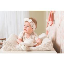 Jollein Funda Cojín Cambiador River Punto Cream White 50x70cm -Muebles comercio jollein funda cojin cambiador river punto cream white 50x70cm a283008 3