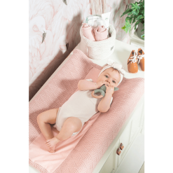 Jollein Funda Cojín Cambiador River Punto Rosa Pálido De 50x70cm -Muebles comercio jollein funda cojin cambiador river punto rosa palido de 50x70cm a283005 2