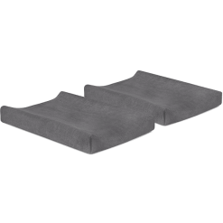 Jollein Funda Para Cambiador Gris Tormenta 2 Paquetes 50x70 Cm -Muebles comercio jollein funda para cambiador gris tormenta 2 paquetes 50x70 cm a299897 3