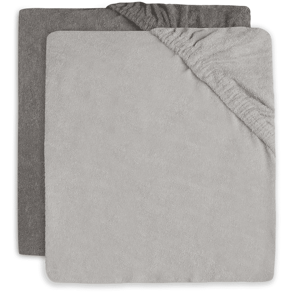 Jollein Paquete De 2 Fundas Para Cambiadores De 50x70cm De Rizo - Gris Tormenta 3 Jollein Paquete De 2 Fundas Para Cambiadores De 50x70cm De Rizo - Gris Tormenta