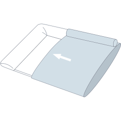 JULIUS ZÖLLNER JULIO ZÖLLNER Cubierta Para El Cambiador Loop "Jacob" Waffle Piqué Seashell -Muebles comercio julio zoellner cubierta para el cambiador loop jacob waffle pique seashell a302494 4