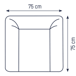 JULIUS ZÖLLNER Cambiador Softy Uni Gris Claro 75 X 75 Cm 11 JULIUS ZÖLLNER Cambiador Softy Uni Gris Claro 75 X 75 Cm -Muebles comercio julius zoellner cambiador softy uni gris claro 75 x 75 cm a302462 4