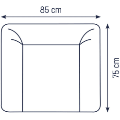 JULIUS ZÖLLNER Funda Cambiador Muselina Canela 85 X 75 Cm -Muebles comercio julius zoellner funda cambiador muselina canela 85 x 75 cm a388897 1