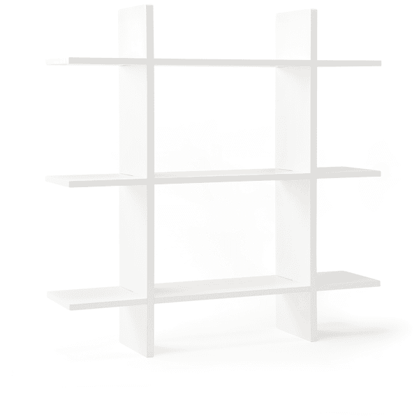 Kids Concept ® Estante De Pared De 3 Niveles 70 X 70 Cm, Blanco 3 Kids Concept ® Estante De Pared De 3 Niveles 70 X 70 Cm, Blanco