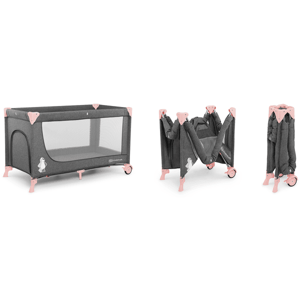 Kinderkraft Cuna De Viaje Joy Pink 4 Kinderkraft Cuna De Viaje Joy Pink - Imagen 2