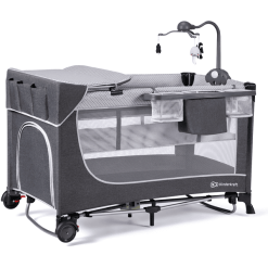 Kinderkraft Cuna De Viaje LEODY Gris Con Accesorios 10 Kinderkraft Cuna De Viaje LEODY Gris Con Accesorios -Muebles comercio kinderkraft cuna de viaje leody gris con accesorios a384831 3