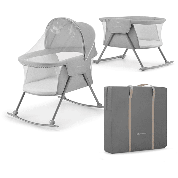 Kinderkraft Cuna Mecedora 3 In 1 Lovi Grey 5 Kinderkraft Cuna Mecedora 3 In 1 Lovi Grey - Imagen 3