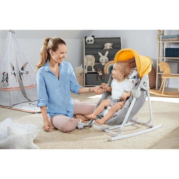 Kinderkraft Hamaca 5 En 1 Nola Grey 4 Kinderkraft Hamaca 5 En 1 Nola Grey - Imagen 2