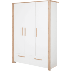 Kindsgard Armario Hemme 3 Puertas Blanco/roble