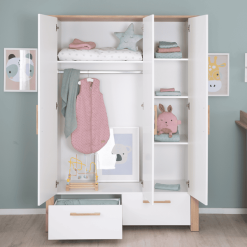 Kindsgard Armario Hemme 3 Puertas Blanco/roble 10 Kindsgard Armario Hemme 3 Puertas Blanco/roble -Muebles comercio kindsgard armario hemme 3 puertas blanco roble a347361 3