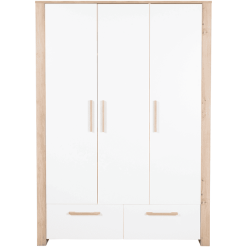 Kindsgard Armario Hemme 3 Puertas Blanco/roble 11 Kindsgard Armario Hemme 3 Puertas Blanco/roble -Muebles comercio kindsgard armario hemme 3 puertas blanco roble a347361 4