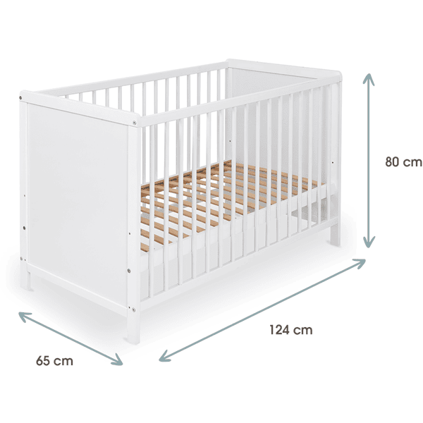 Kindsgard Cuna Godnat 60 X 120 Cm Blanco 4 Kindsgard Cuna Godnat 60 X 120 Cm Blanco - Imagen 2