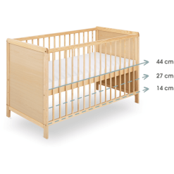 Kindsgard Cuna Godnat 60 X 120 Cm Natural 10 Kindsgard Cuna Godnat 60 X 120 Cm Natural -Muebles comercio kindsgard cuna godnat 60 x 120 cm natural a383316 3