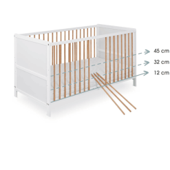 Kindsgard Cuna Godnat 70 X 140 Cm Bicolor 10 Kindsgard Cuna Godnat 70 X 140 Cm Bicolor -Muebles comercio kindsgard cuna godnat 70 x 140 cm bicolor a383325 3