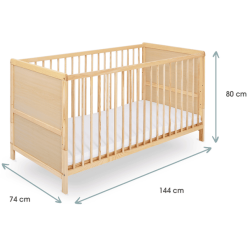 Kindsgard Cuna Godnat 70 X 140 Cm Natural 8 Kindsgard Cuna Godnat 70 X 140 Cm Natural -Muebles comercio kindsgard cuna godnat 70 x 140 cm natural a383323 1