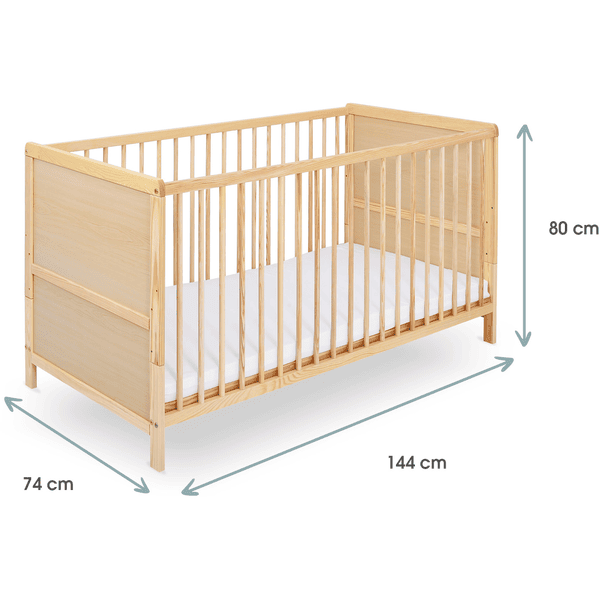 Kindsgard Cuna Godnat 70 X 140 Cm Natural 4 Kindsgard Cuna Godnat 70 X 140 Cm Natural - Imagen 2