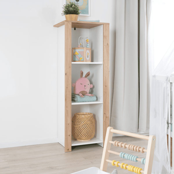 Kindsgard Estante Vertical Hemme Blanco/roble 6 Kindsgard Estante Vertical Hemme Blanco/roble - Imagen 4